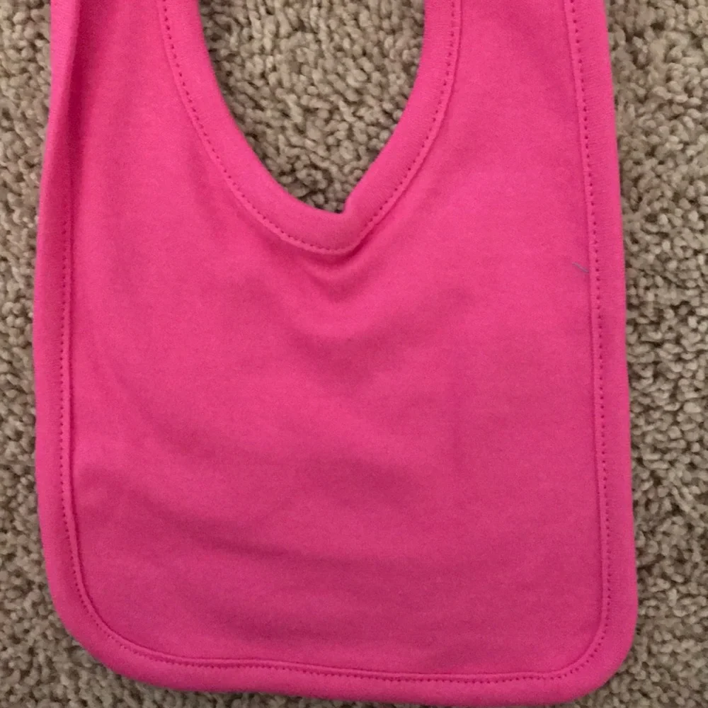 NWT pink baby bibs